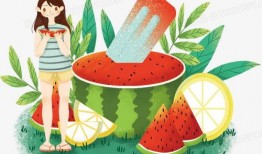 吃瓜女孩插画素材,揭秘吃瓜女孩插画背后的魅力