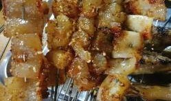 糖糖烧烤地摊吃瓜,夏日街头美食盛宴